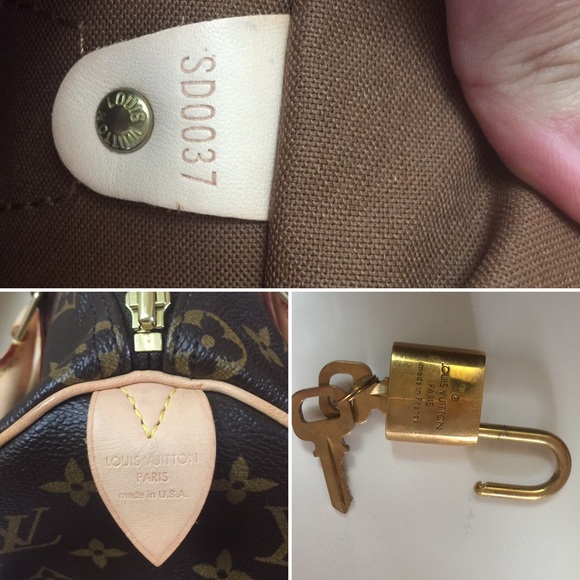 Authentic LV speedy 25 - Picture 3 of 4