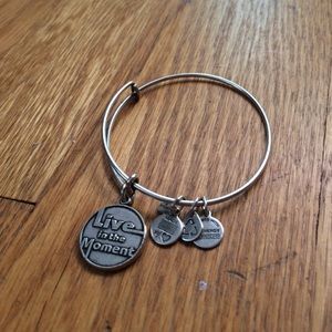 Alex and Ani "Live in the moment" bracelet.