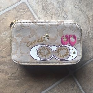 Coach Travel Jewelry Box