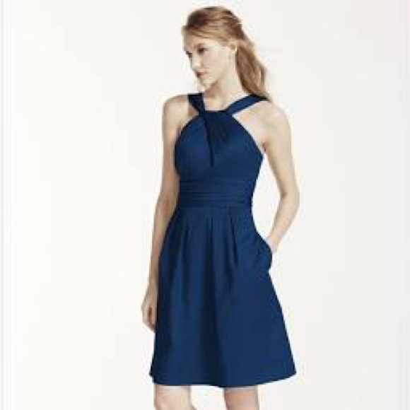 David's Y-neck Bridesmaid's dress - Picture 1 of 2