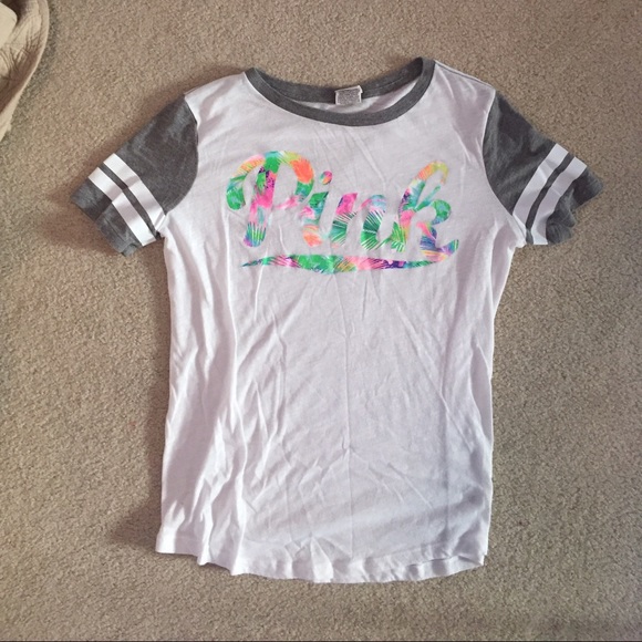 Pink sporty tee