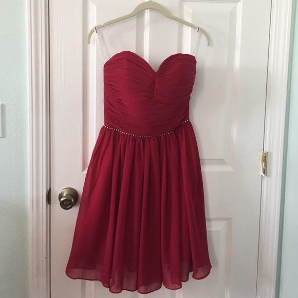 Deep Red/Maroon Dress