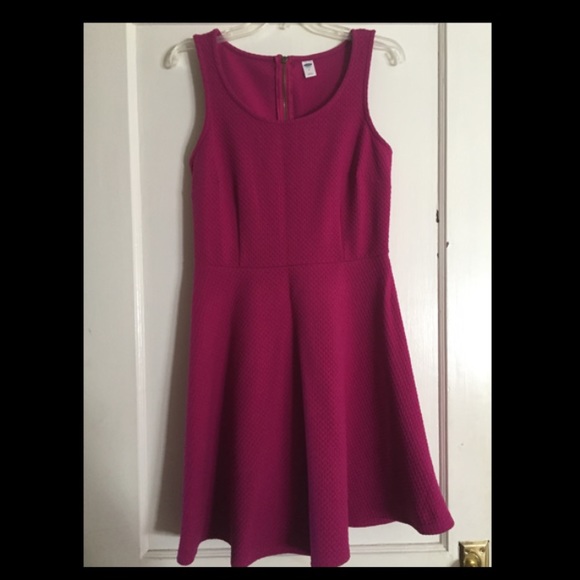 NBW Flirty Magenta Old Navy Skater Dress