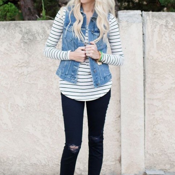 jean vest