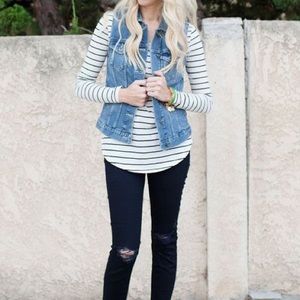 jean vest