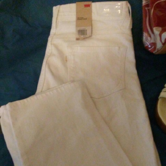 Levis Mid Rise Skinny Crop Jeans Size 10