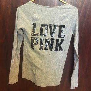 PINK long sleeve shirt