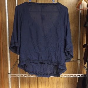 Nice navy blouse