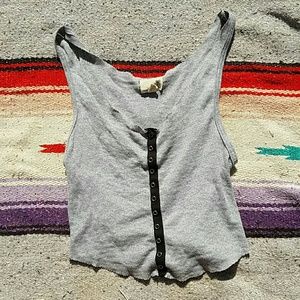 Urban outfitters button up tank