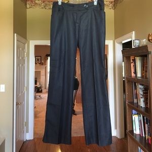 Willi Smith dark denim dress pants.