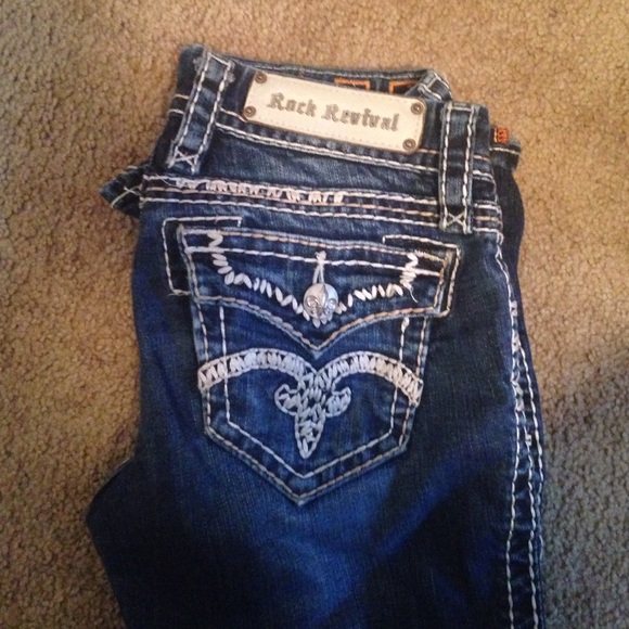 Rock Revival Dark Wash Jeans