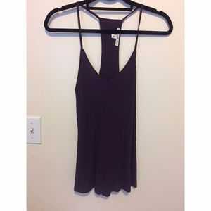 Eggplant tank top