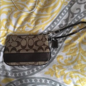 Coach wristlet