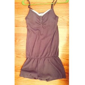Gray Romper