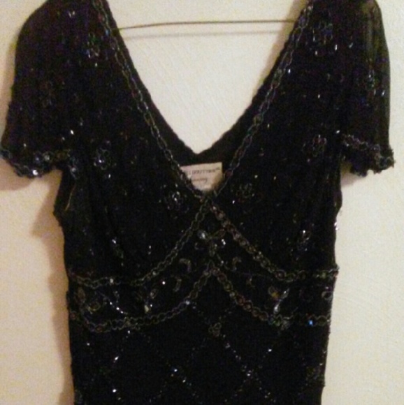 Vintage 80's Papell Boutique Evening Blouse