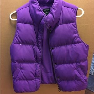 Jcrew puffy vest