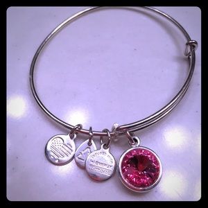 Alex and Ani October birthstone bracelet