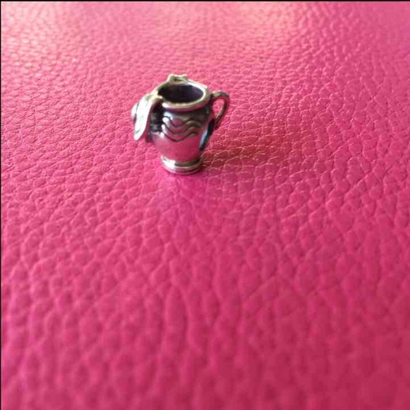 Sterling pitcher charm