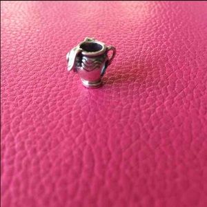 Sterling pitcher charm