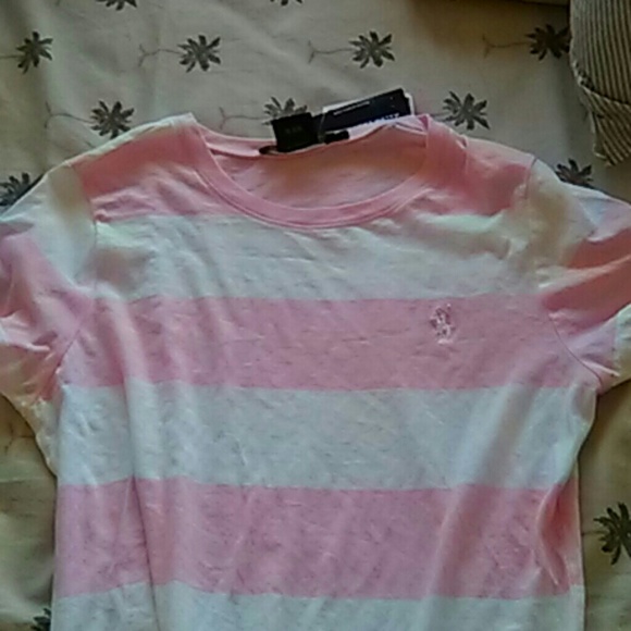 Pink and white strapes - Picture 2 of 4