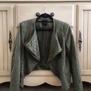 Studded Military Jacket