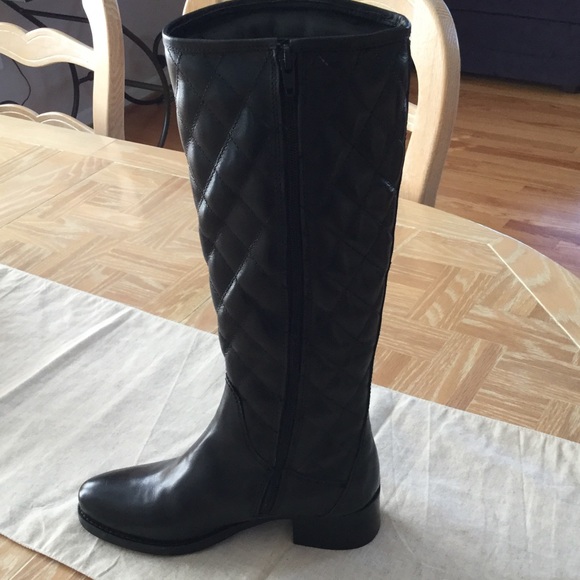 CATHERINE MALANDRINO QUILTED RIDING BOOT. NWT - Picture 3 of 4
