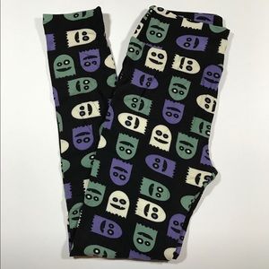 NWT Lularoe OS Halloween Ghost leggings!!