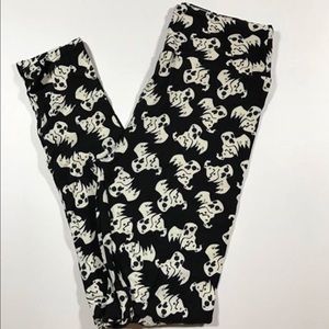 NWT Lularoe "Ghouls" Halloween Leggings-OS