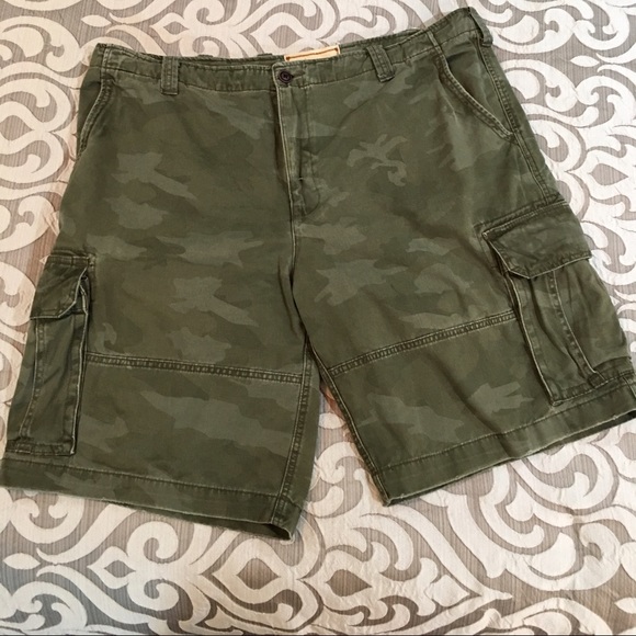 Society of One camo cargo shorts