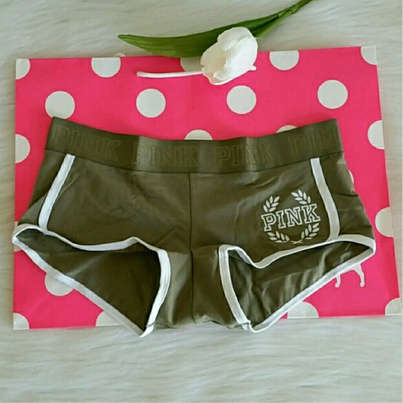 PINK Victoria's Secret Other - NEW Never Worn PINK VS Logo Boyshort Size L
