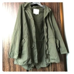 Olive green light jacket