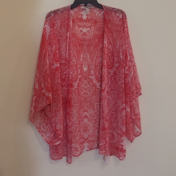 Forever 21 printed cardi