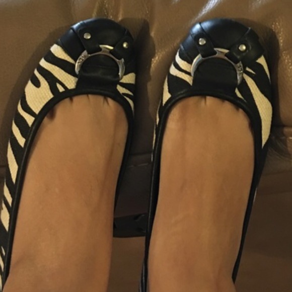 Ralph Lauren zebra flat shoes - Picture 4 of 4