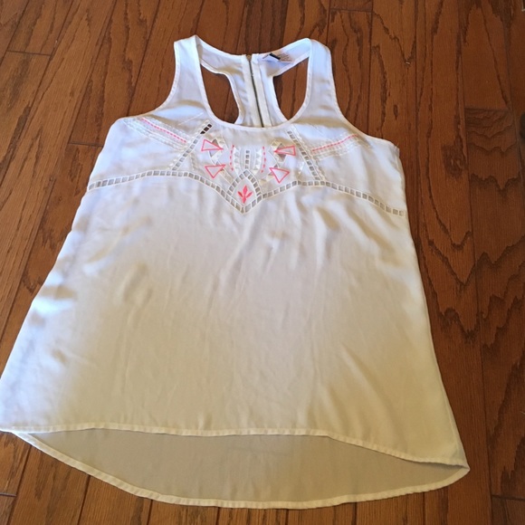 White tank top