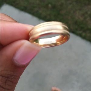 10K Gold Men's Band Size 9