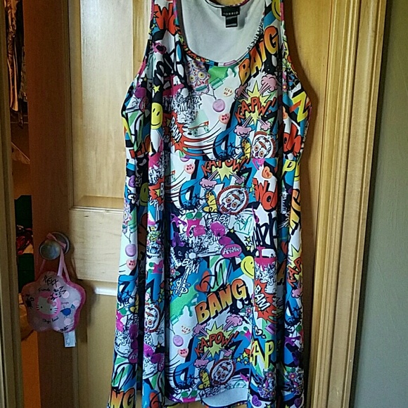 Torrid comic book dress