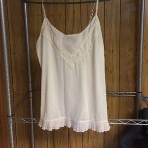 Cute beige tank top