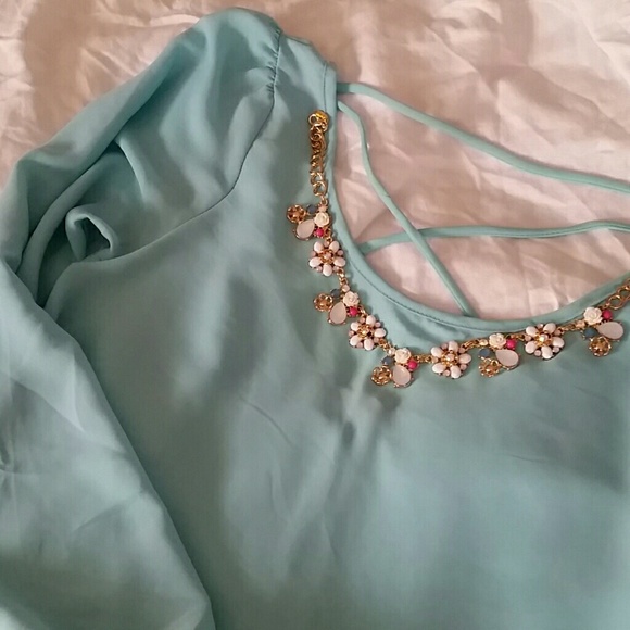 Sheer blouse