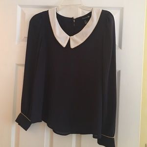 Peter Pan collared top