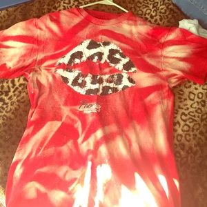 Custom design tie dye t-shirt