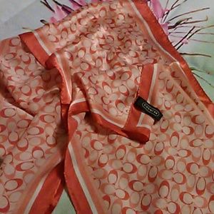 Coach scarves