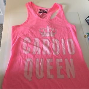 Racer back workout top