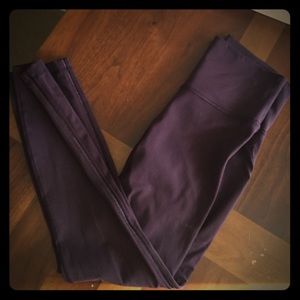 Plum Lululemon Capris