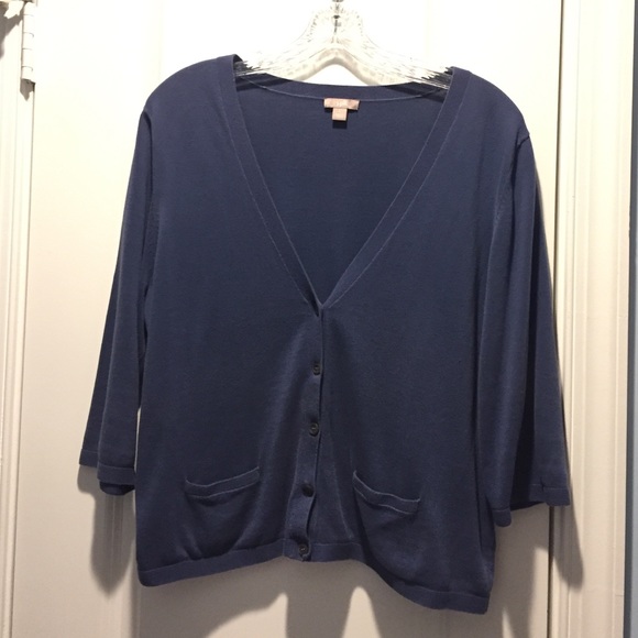 J. Jill Sweater w 3/4 Sleeves