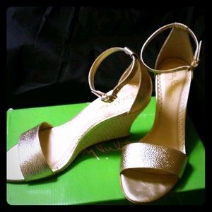 Lilly Pulitzer Brigitte Wedges size 8
