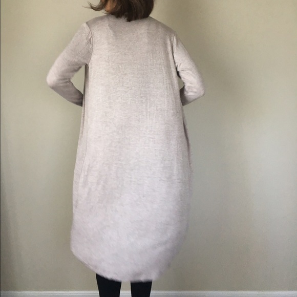 ✳️sale Soft Everyday luxe Long open front cardigan - Picture 3 of 4