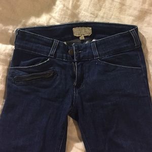 Current Elliot jodhpur zip up leg jeans size 23