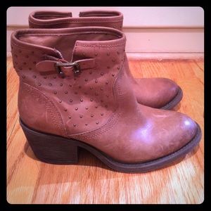 Lucky brand studded booties