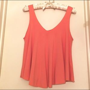 Salmon Color UO Top, Size S