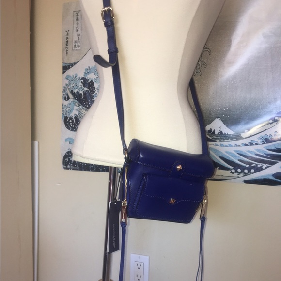 AUTHENTIC Rebecca Minkoff blue crossbody bag